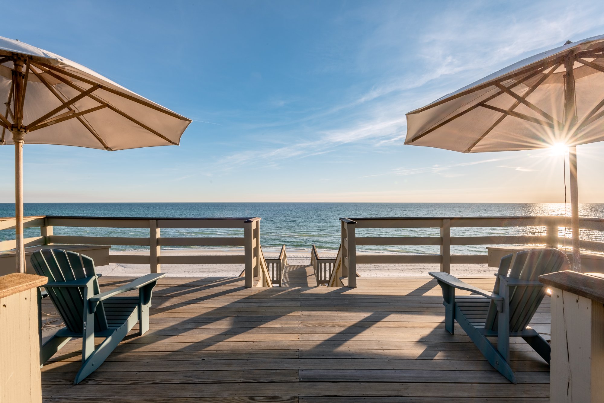 Private Rosemary Beach Gulf walkover deck