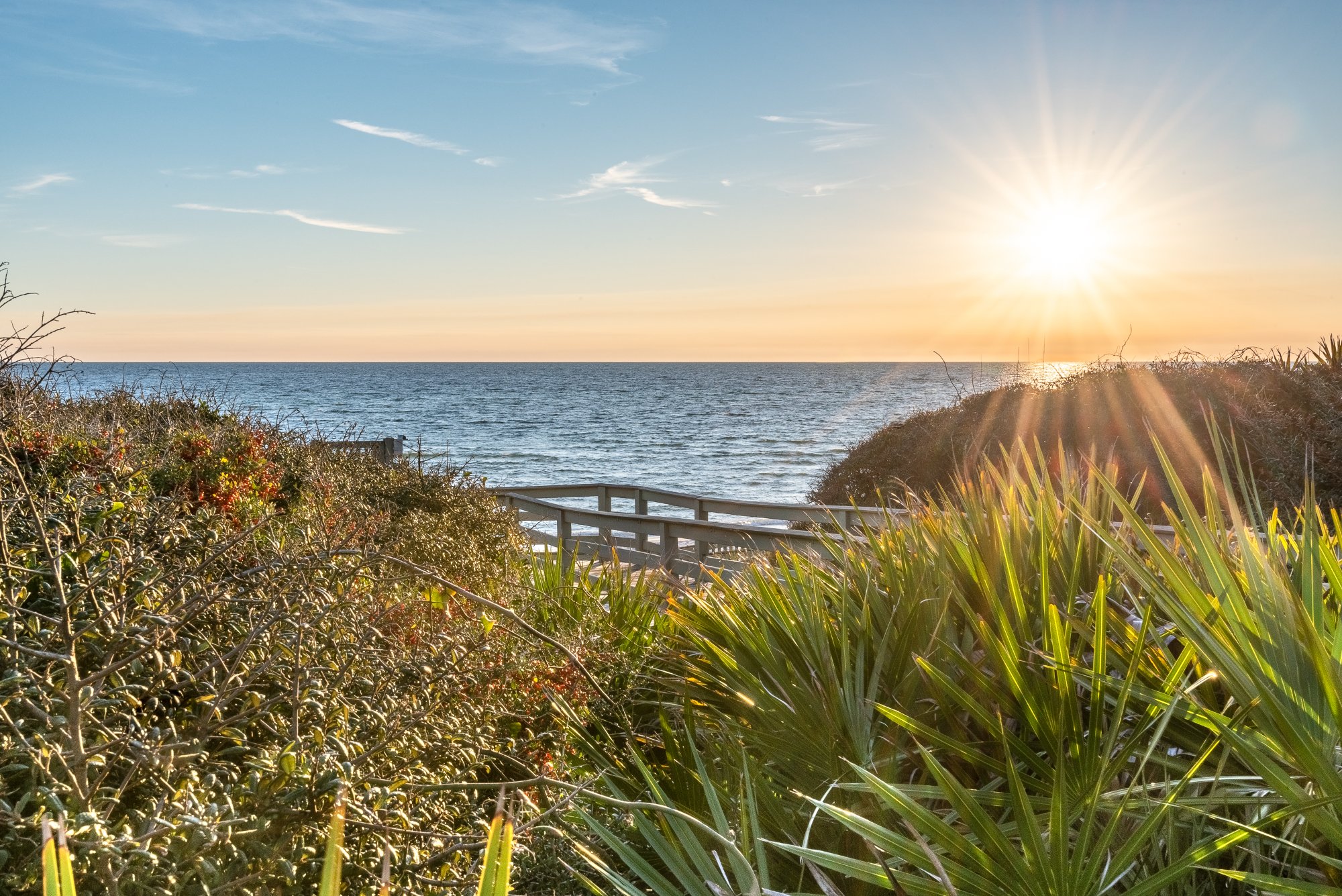 Rosemary Beach 30A Gulf of Mexico sunset